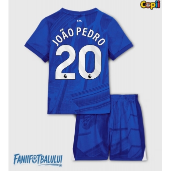 Chelsea Joao Pedro #20 Echipament de Fotbal Replică 2025-26 Copii Acasa (+ Șorturi)